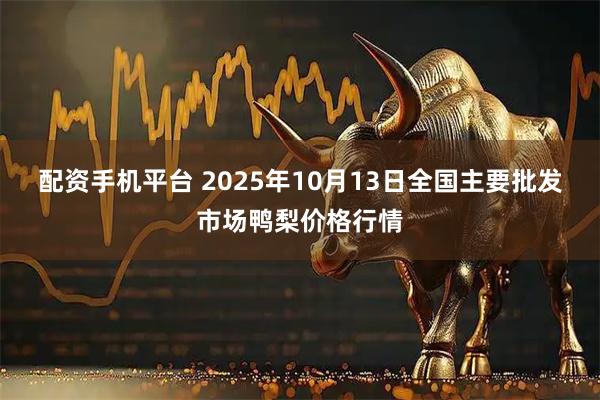 配资手机平台 2025年10月13日全国主要批发市场鸭梨价格行情