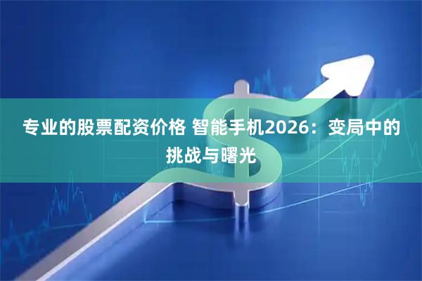 专业的股票配资价格 智能手机2026：变局中的挑战与曙光