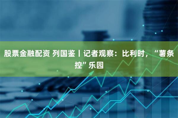 股票金融配资 列国鉴丨记者观察：比利时，“薯条控”乐园